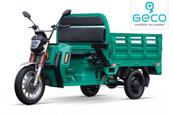 Geco Moto Truck XP 1,8kW inkl. 3,2 kW/h|72V 45Ah Batterien Pickup Pritsche