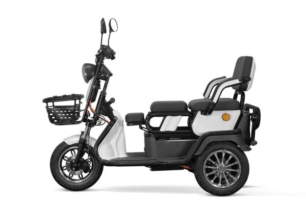 Geco Senio CX2 0.8kW 60V 20Ah Dreirad mit 25km/h Zulassung Seniorenmobil für 2 Personen
